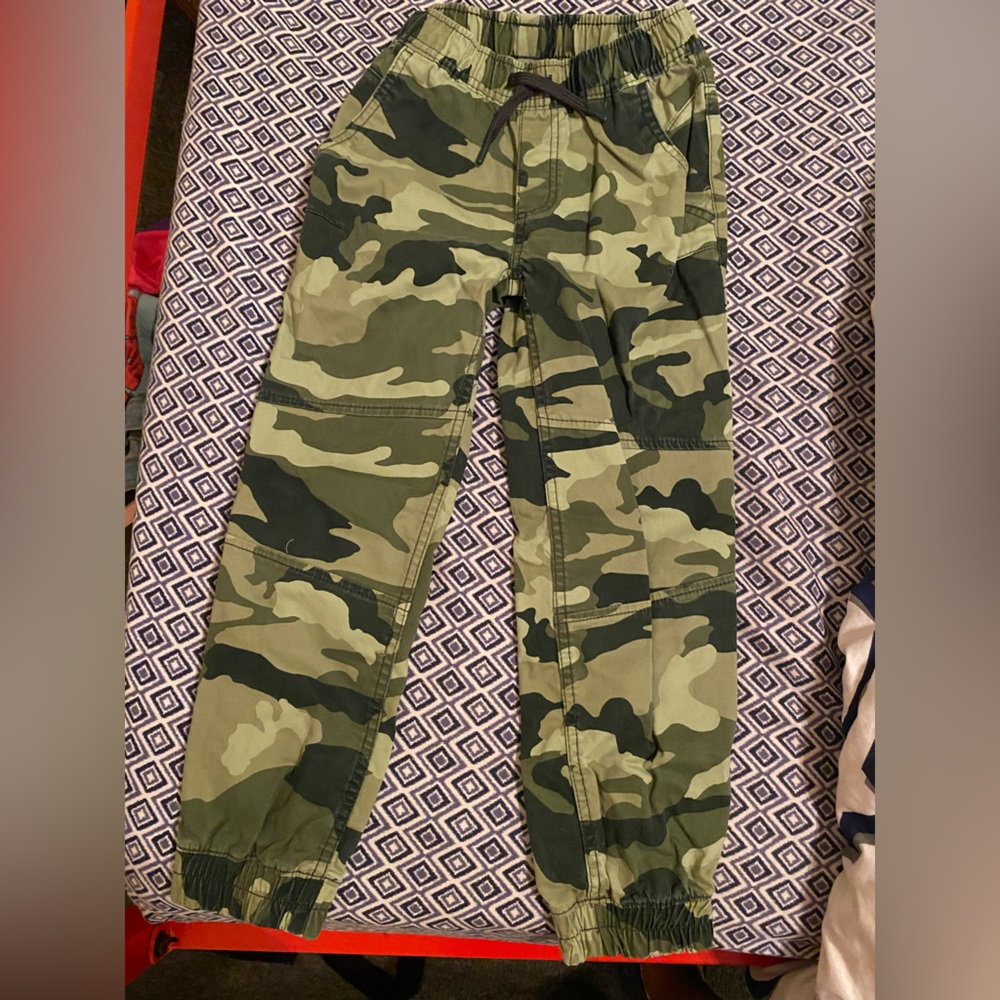 Boys camouflage cargos